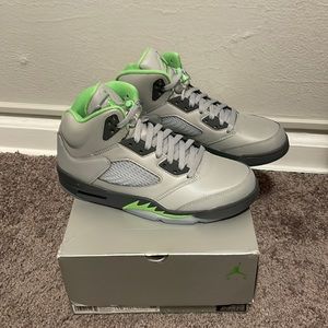 Jordan 5 Retro Green Bean size 10